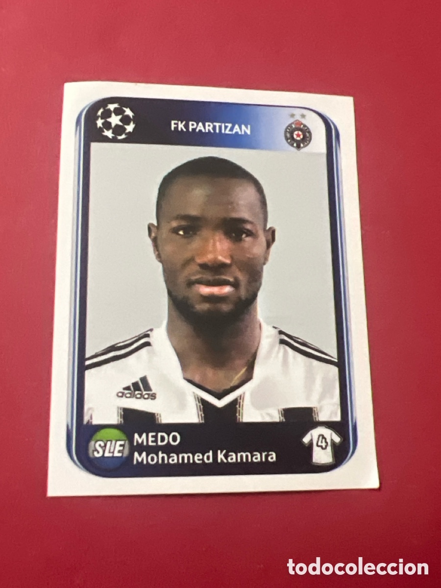 Cromos de F&uacute;tbol: C4273/A3. 545 MEDO PARTIZAN PANINI CHAMPIONS LEAGUE 2010 2011 CROMO FUTBOL 10 11 - SIN PEGAR