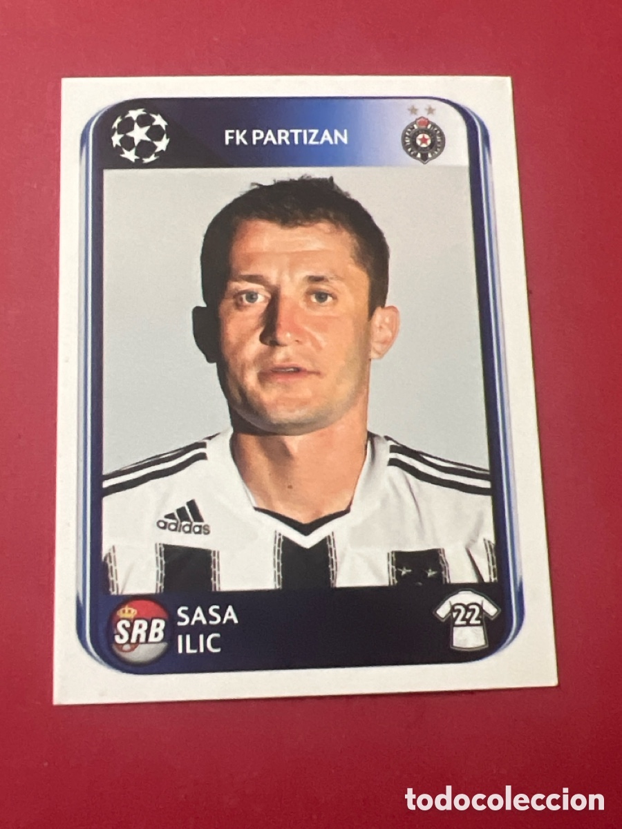 Cromos de F&uacute;tbol: C4273. 543 SASA ILIC FK PARTIZAN 2010 2011 UEFA CHAMPIONS LEAGUE PANINI STICKERS