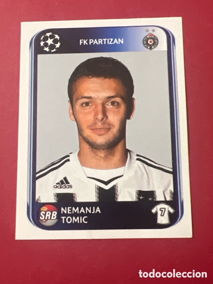 Cromos de F&uacute;tbol: C4274. UEFA CHAMPIONS LEAGUE 2010 2011 - N&deg;542 TOMIC