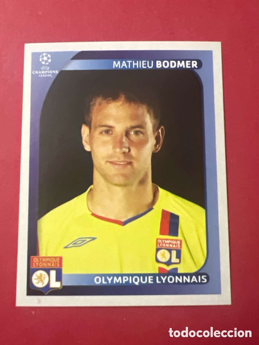 Cromos de F&uacute;tbol: C4276. 356 BODMER (OLYMPIQUE LYON) CHAMPIONS LEAGUE 2008/2009 PANINI
