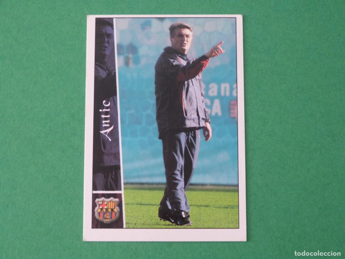 Cromos de F&uacute;tbol: TRADING CARD FUTBOL ANTIC F.C. BARCELONA N&ordm; 689 + FICHAS LIGA MUNDICROMO 2002-2003/02-03