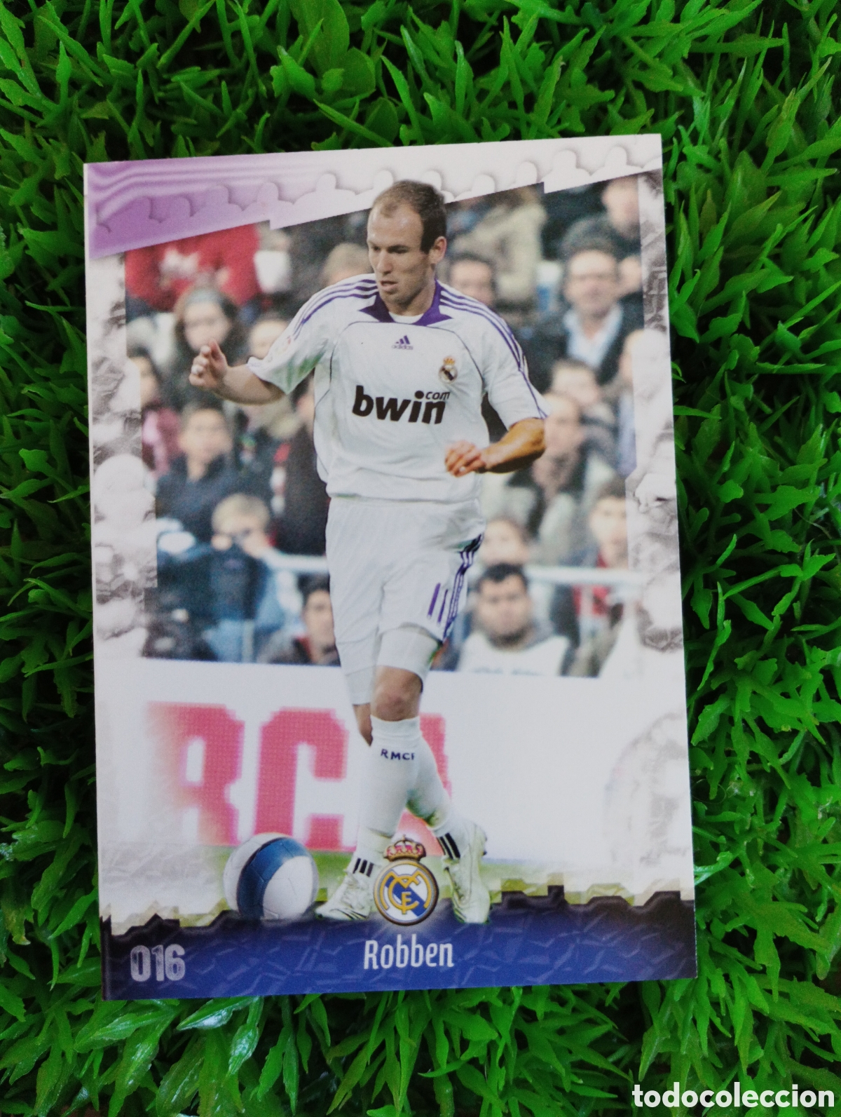 Cartes &agrave; collectionner de Football: Robben Real Madrid Mundicromo 08-09 # 16