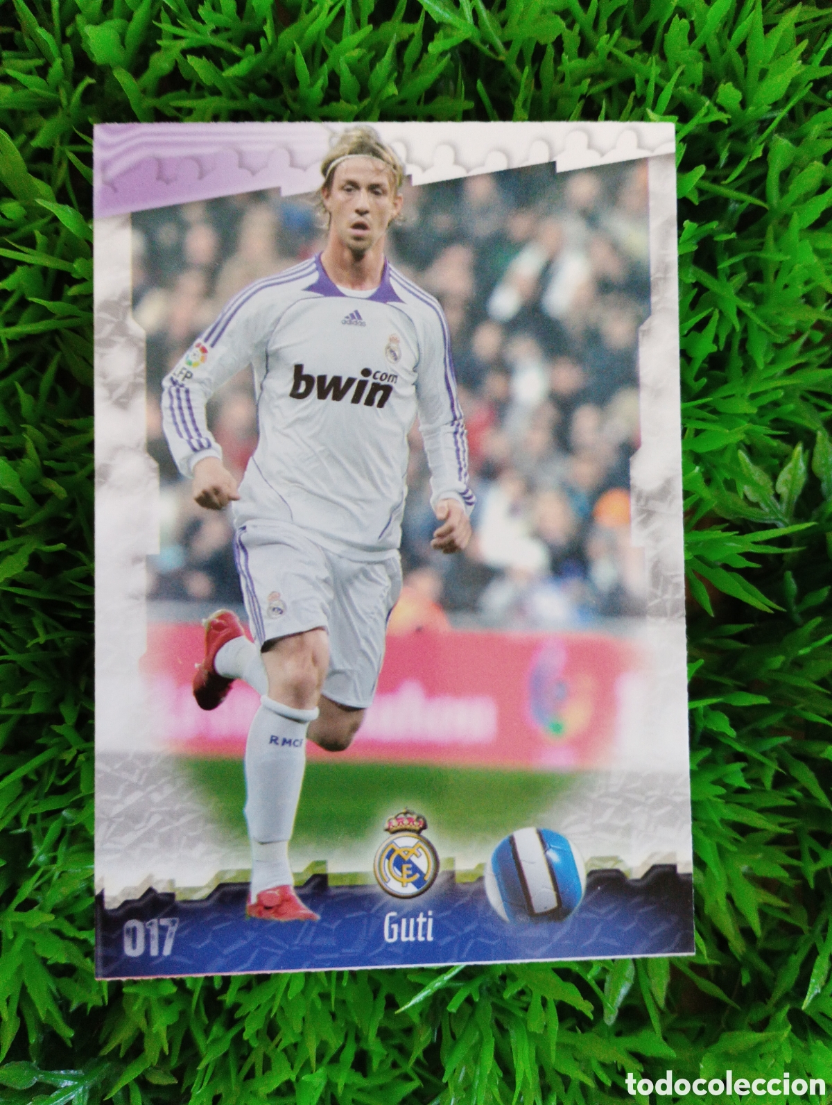 Cromos de F&uacute;tbol: Guti Real Madrid Mundicromo 08-09 # 17