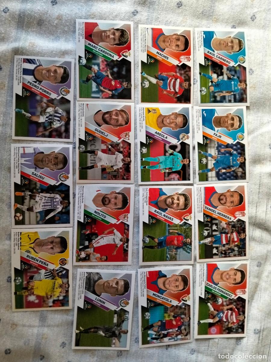 Cromos de F&uacute;tbol: LIGA ESTE 2019 - 20 ... lote 15 COLOCAS distintos ---- LEER ANUNCIO.