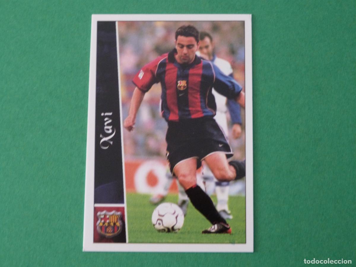 Cromos de F&uacute;tbol: TRADING CARD FUTBOL XAVI F.C. BARCELONA N&ordm; 96 FICHAS LIGA MUNDICROMO 2002-2003/02-03