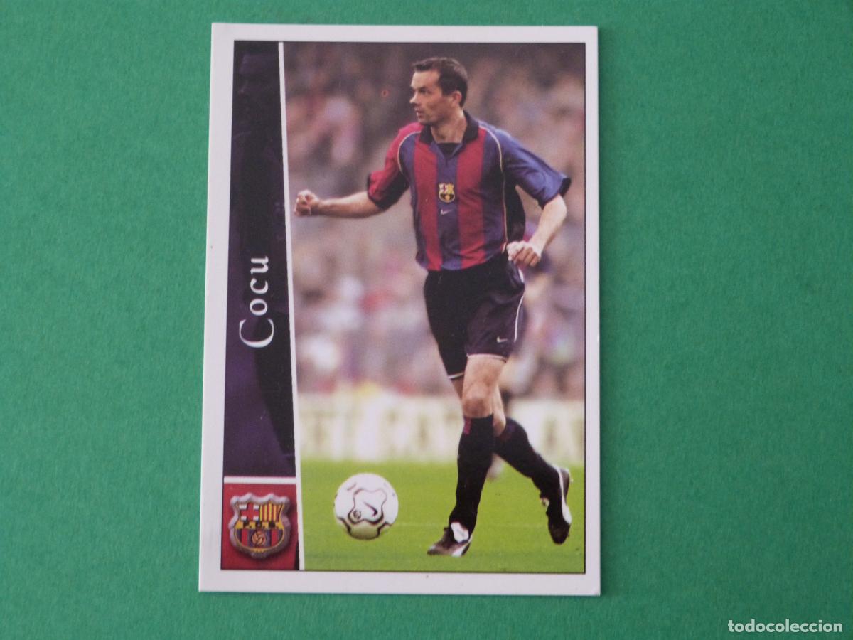 Cromos de F&uacute;tbol: TRADING CARD FUTBOL COCU F.C. BARCELONA N&ordm; 94 FICHAS LIGA MUNDICROMO 2002-2003/02-03