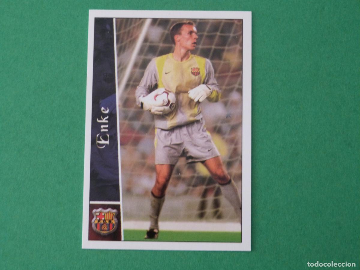 Cromos de F&uacute;tbol: TRADING CARD FUTBOL ENKE F.C. BARCELONA N&ordm; 86 FICHAS LIGA MUNDICROMO 2002-2003/02-03