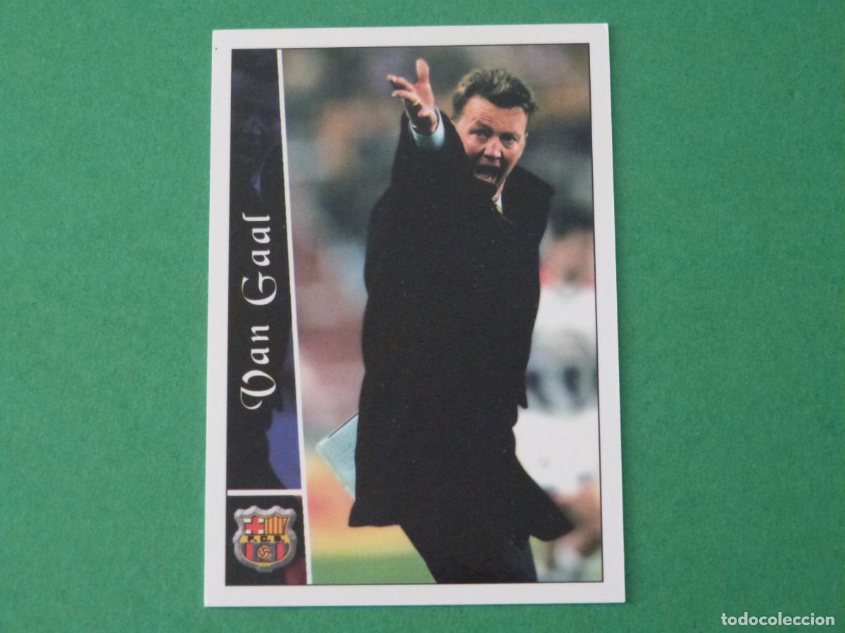 Cromos de F&uacute;tbol: TRADING CARD FUTBOL VAN GAAL F.C. BARCELONA BAJA N&ordm; 84 FICHAS LIGA MUNDICROMO 2002-2003/02-03
