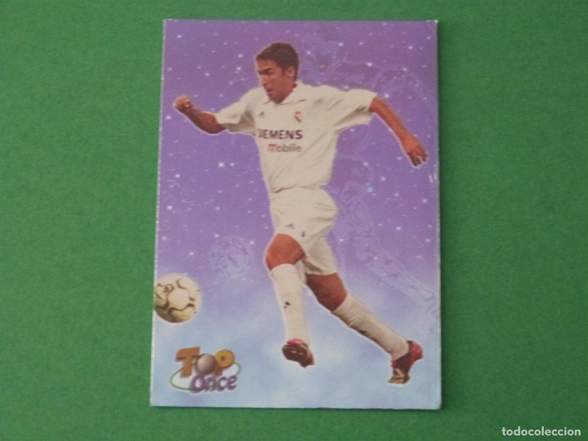 Cromos de Futebol: TRADING CARD FUTBOL RAUL REAL MADRID C.F. N&ordm; 626 + FICHAS LIGA MUNDICROMO 2002-2003/02-03