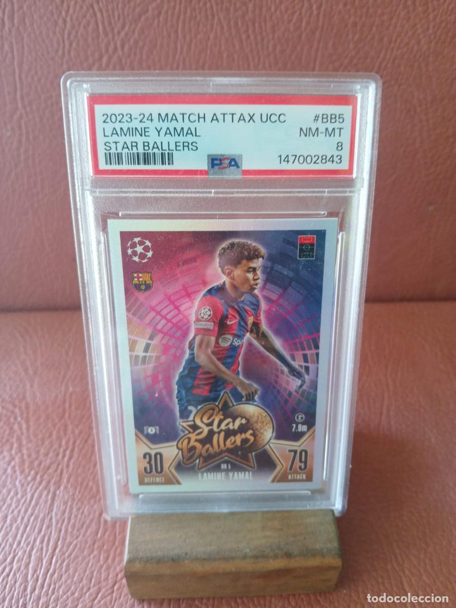 Cromos de Futebol: Lamine Yamal Rookie 2023-24 Match Attax UCL PSA8
