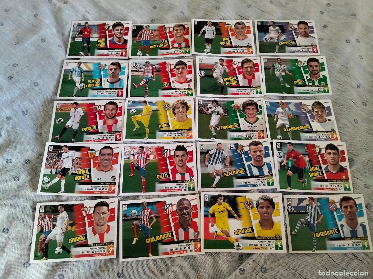 Cromos de Futebol: LIGA ESTE 2013 - 14 ... LOTE 20 FICHAJES distintos ---- LEER ANUNCIO.