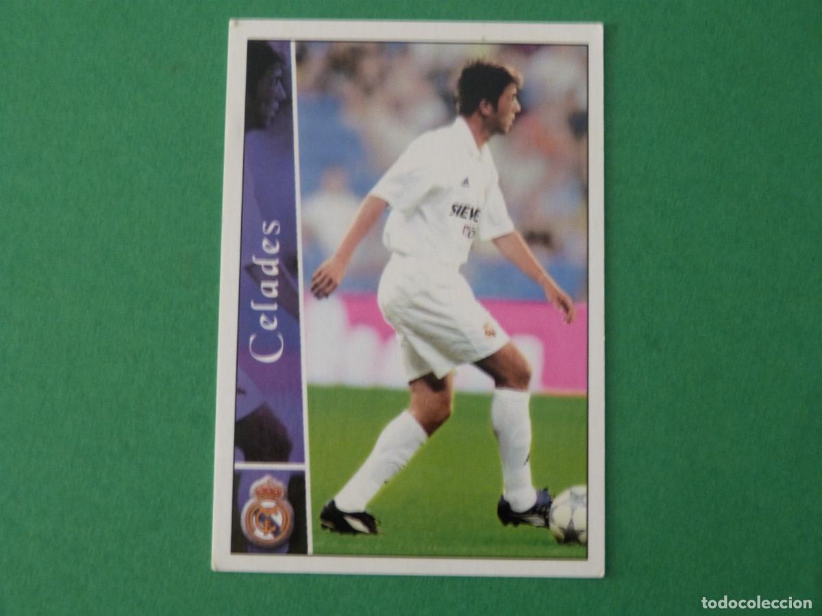 Cromos de Futebol: TRADING CARD FUTBOL CELADES REAL MADRID C.F. N&ordm; 73 FICHAS LIGA MUNDICROMO 2002-2003/02-03