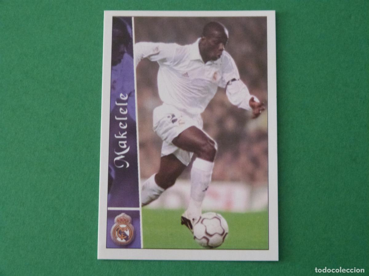 Cromos de Futebol: TRADING CARD FUTBOL MAKELELE REAL MADRID C.F. N&ordm; 67 FICHAS LIGA MUNDICROMO 2002-2003/02-03