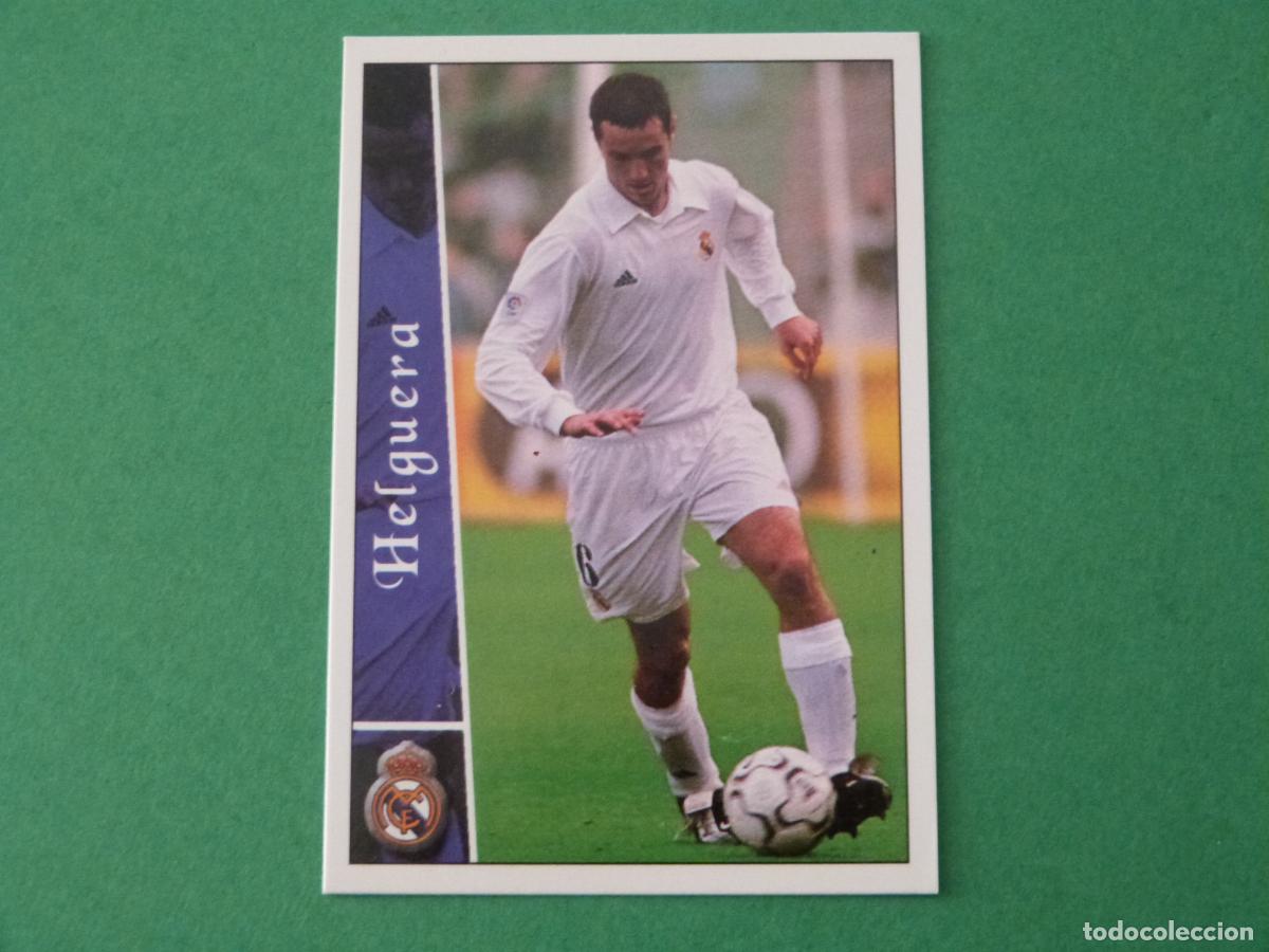 Fu&szlig;ball-Sticker: TRADING CARD FUTBOL IVAN HELGUERA REAL MADRID C.F. N&ordm; 65 FICHAS LIGA MUNDICROMO 2002-2003/02-03