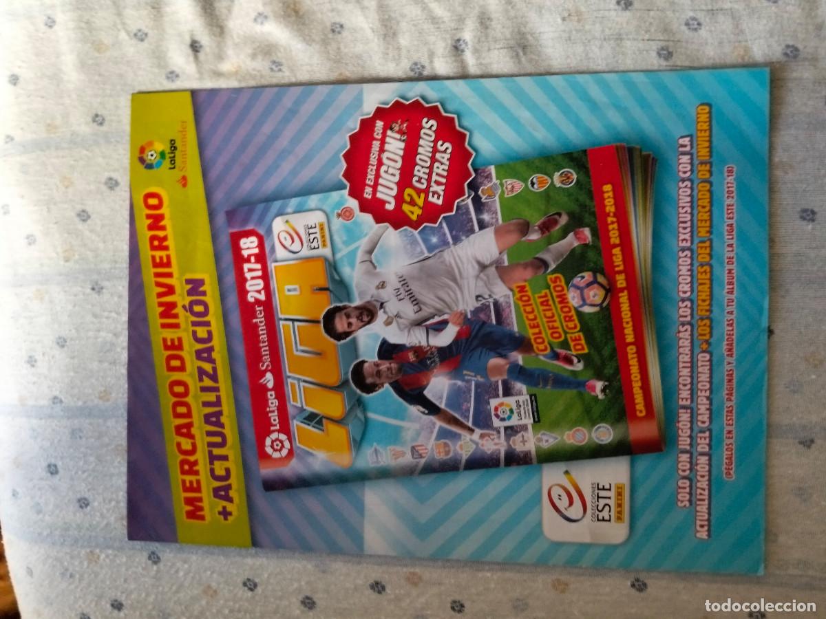 Cromos de F&uacute;tbol: LIGA ESTE 2017 - 18 ... HOJAS PARA PEGAR LOS FICHAJES DE INVIERNO ---- LEER ANUNCIO.