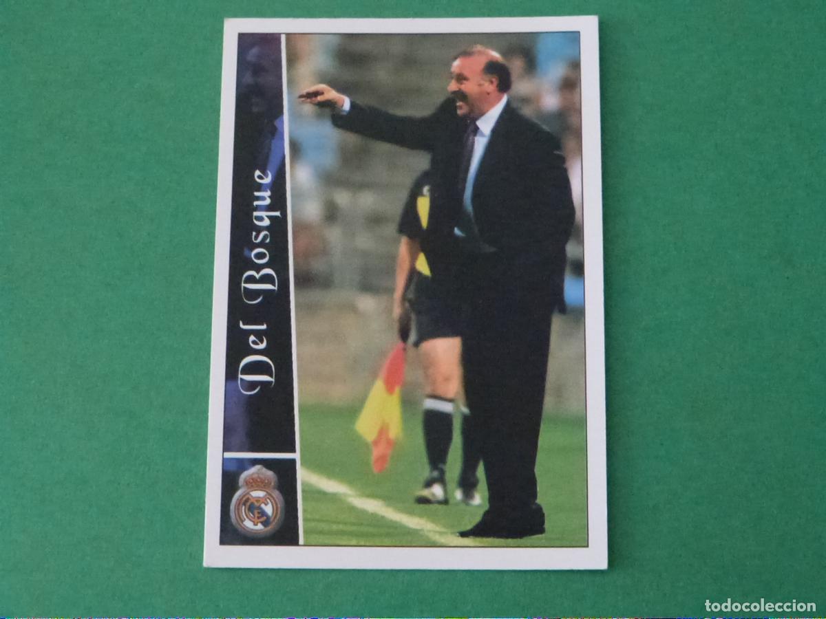 Cromos de F&uacute;tbol: TRADING CARD FUTBOL DEL BOSQUE REAL MADRID C.F. N&ordm; 57 FICHAS LIGA MUNDICROMO 2002-2003/02-03