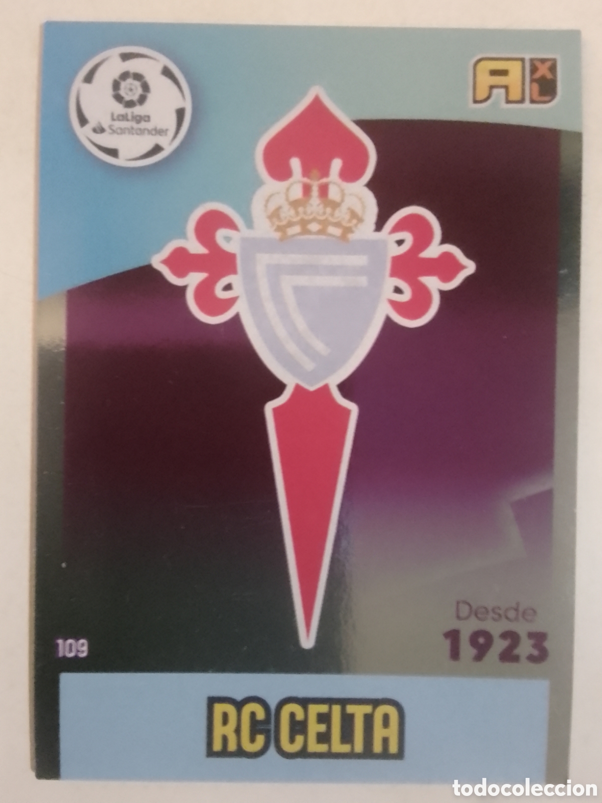 Figurine di Calcio: Adrenalyn XL 2020-21 n&deg; 109 escudo Celta.