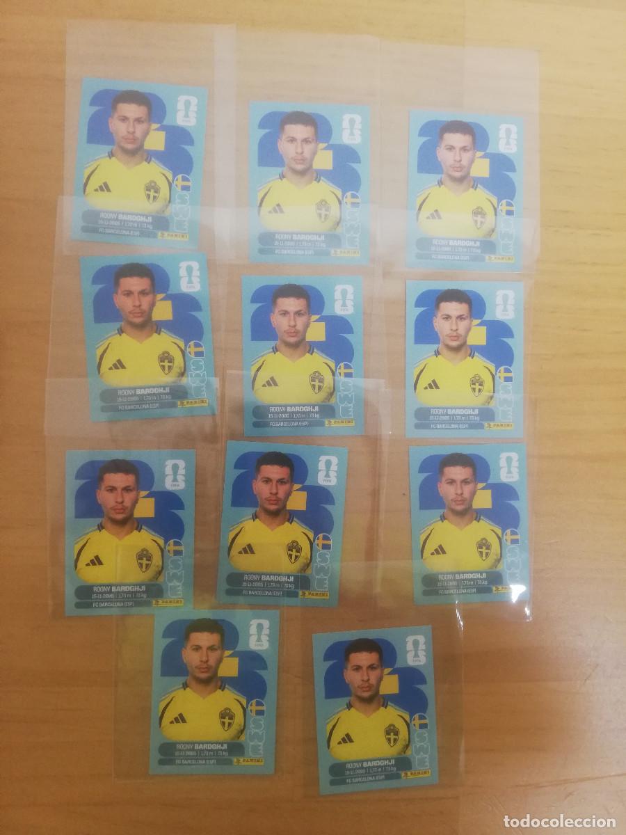 Figurine di Calcio: Bardghji (x11) Sticker SWE16 Mundial 2026