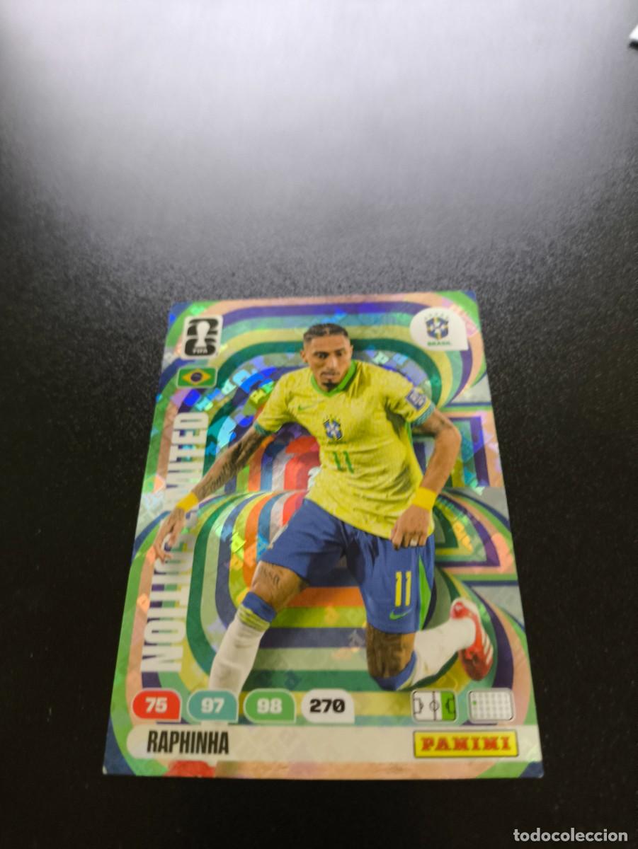 Cromos de F&uacute;tbol: LE-RA Raphinha brasil limited edition ADRENALYN MUNDIAL FIFA WORLD CUP 2026 PANINI NO LIGA
