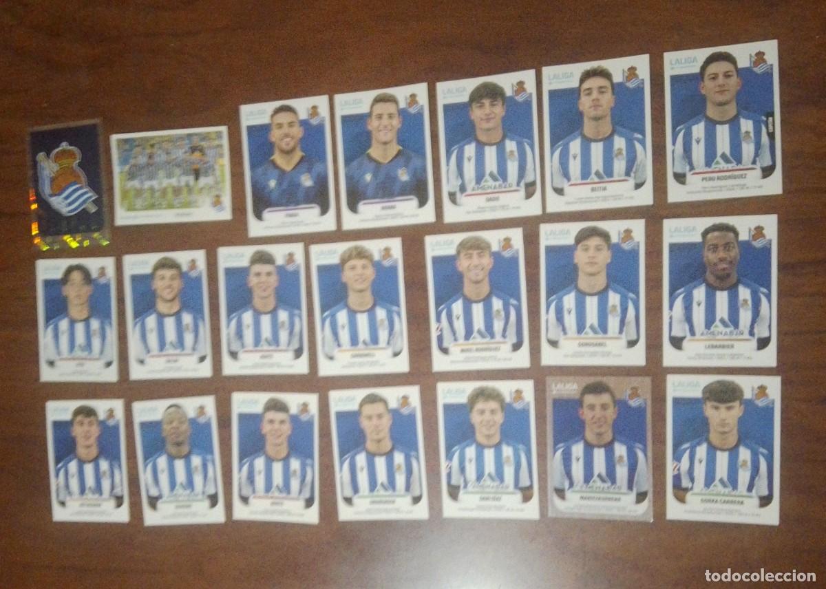 Cromos de F&uacute;tbol: 21 DIFERENTES Y NUEVOS REAL SOCIEDAD B 2&ordf; DIVISION HYPERMOTION 25 26 PANINI 2025 2026 NUEVO