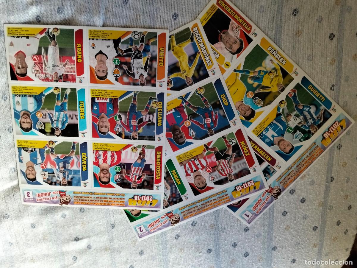 Cromos de F&uacute;tbol: LIGA ESTE 2017 - 18 ... 3 LAMINAS FICHAJES de INVIERNO ---- LEER ANUNCIO.