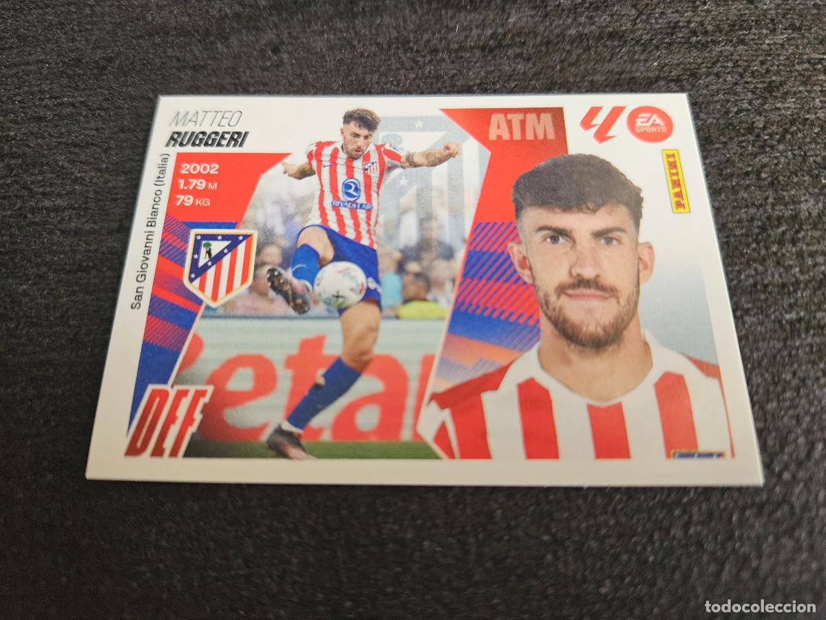 Cromos de F&uacute;tbol: LIGA ESTE 2025-2026 RUGGERI AT. MADRID N&ordm; 9 BIS COLOCA (TERCERA EDICION)