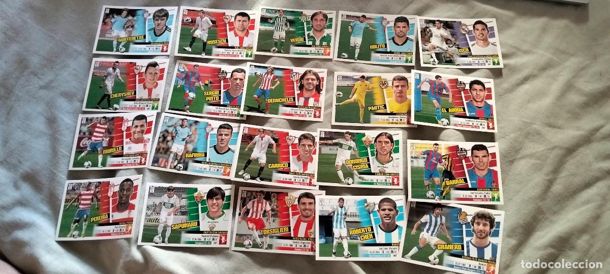 Cromos de F&uacute;tbol: LIGA ESTE 2013 - 14 ... lote 20 FICHAJES DISTINTOS ---- LEER ANUNCIO.