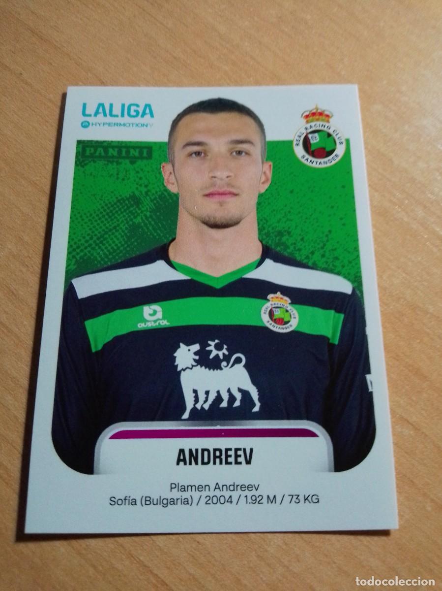 Figurine di Calcio: 328 ANDREV RACING DE SANTANDER 2&ordf; DIVISION HYPERMOTION 25 26 PANINI 2025 2026 NUEVO