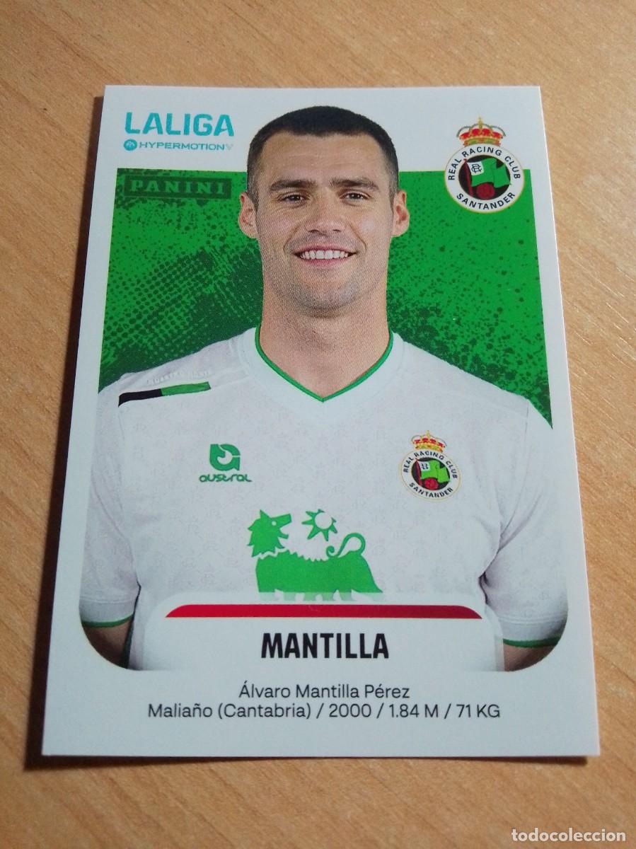 Cromos de Futebol: 329 A MANTILLA RACING DE SANTANDER 2&ordf; DIVISION HYPERMOTION 25 26 PANINI 2025 2026 NUEVO