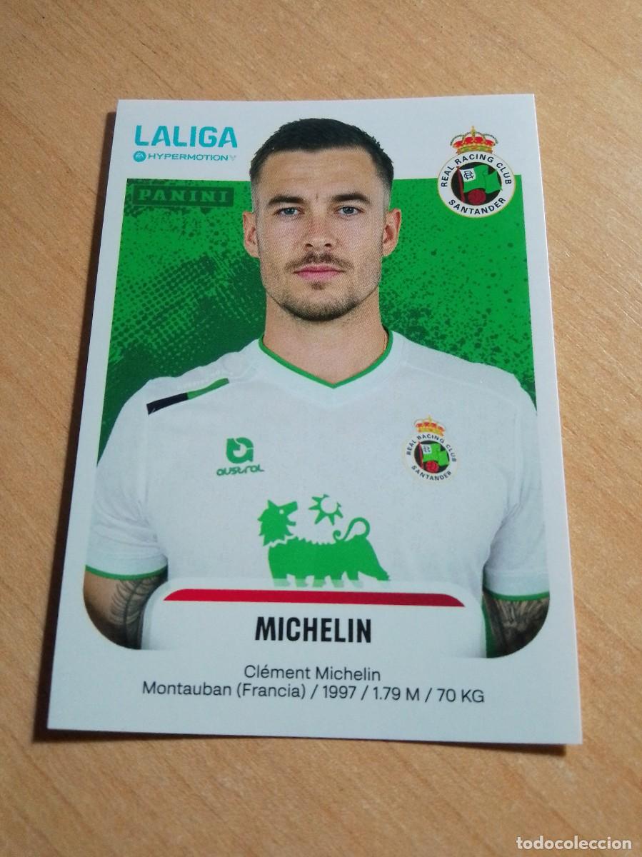Cromos de Futebol: 329 B MICHELIN RACING DE SANTANDER 2&ordf; DIVISION HYPERMOTION 25 26 PANINI 2025 2026 NUEVO