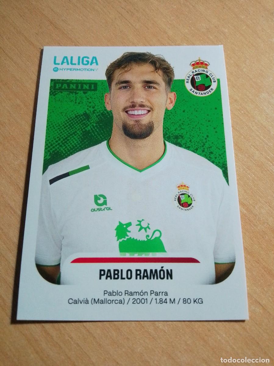 Football Stickers: 330 PABLO RAMON RACING DE SANTANDER 2&ordf; DIVISION HYPERMOTION 25 26 PANINI 2025 2026 NUEVO