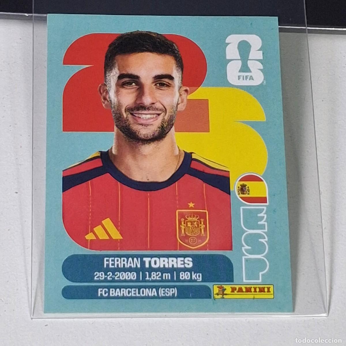 Cromos de F&uacute;tbol: B18 ESP18 FERRAN TORRES 18 ESPA&Ntilde;A ESP SPAIN MUNDIAL FIFA WORLD CUP 2026 STICKER PANINI