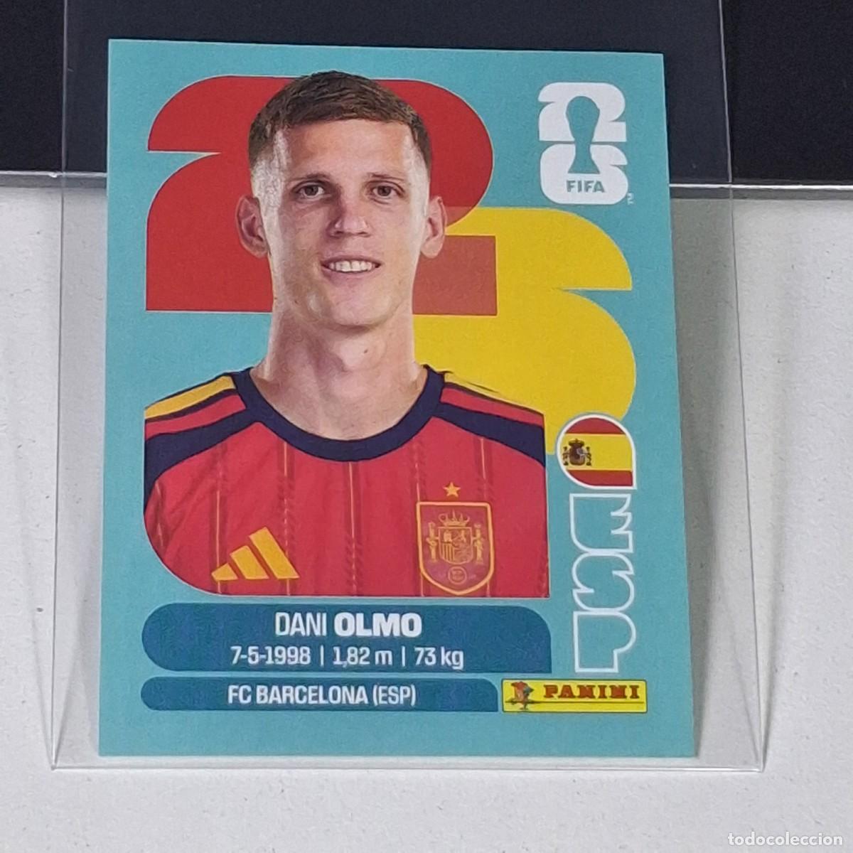 Cromos de F&uacute;tbol: B18 ESP 16 ESP16 DANI OLMO ESPA&Ntilde;A SPAIN ESP MUNDIAL FIFA WORLD CUP 2026 STICKER PANINI