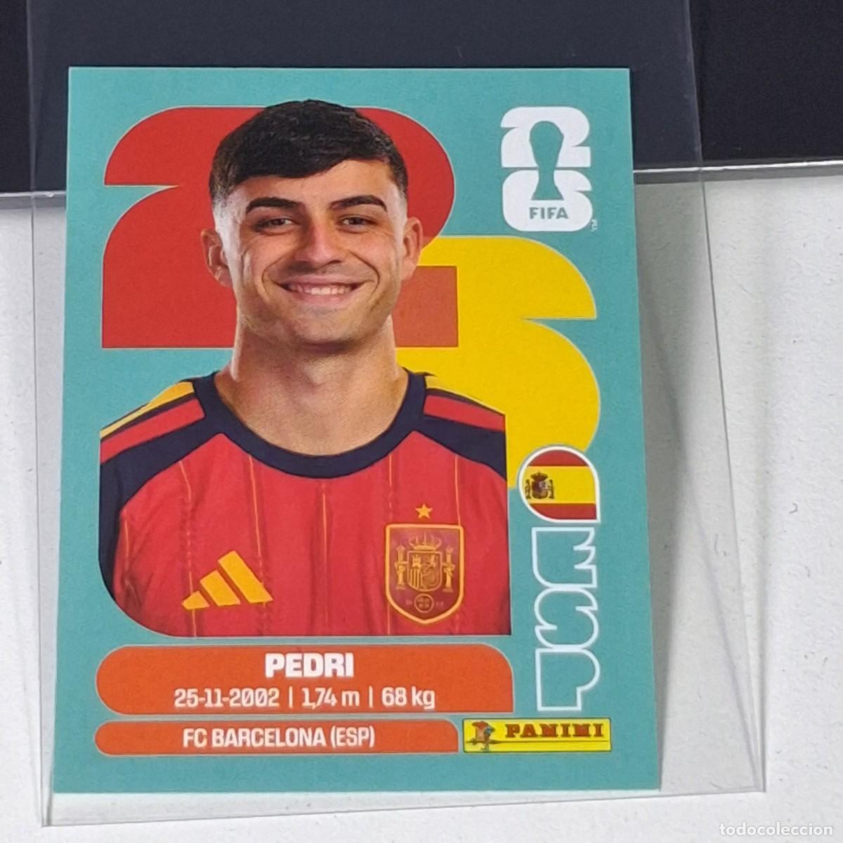 Cartes &agrave; collectionner de Football: B18 ESP11 PEDRI 11 ESPA&Ntilde;A ESP SPAIN MUNDIAL FIFA WORLD CUP 2026 STICKER PANINI