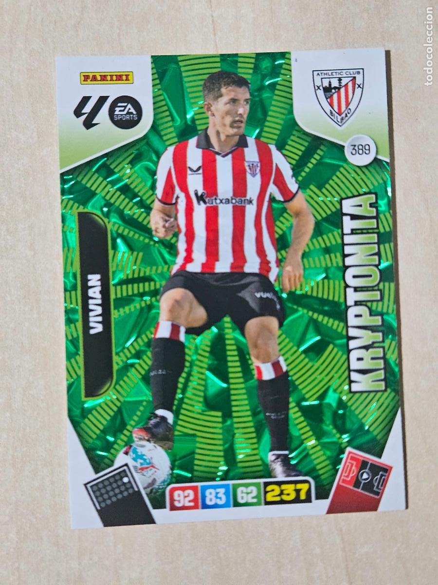 Cromos de Futebol: FICHA N&ordm; 389 VIVIAN - ADRENALYN 25 26 - PANINI 2025 - 26 - CROMO - KRYPTONITA