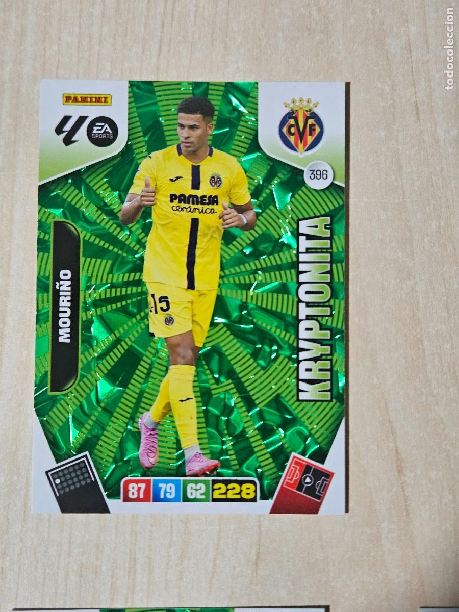 Cartes &agrave; collectionner de Football: FICHA N&ordm; 396 MOURI&Ntilde;O - ADRENALYN 25 26 - PANINI 2025 - 26 - CROMO - KRYPTONITA