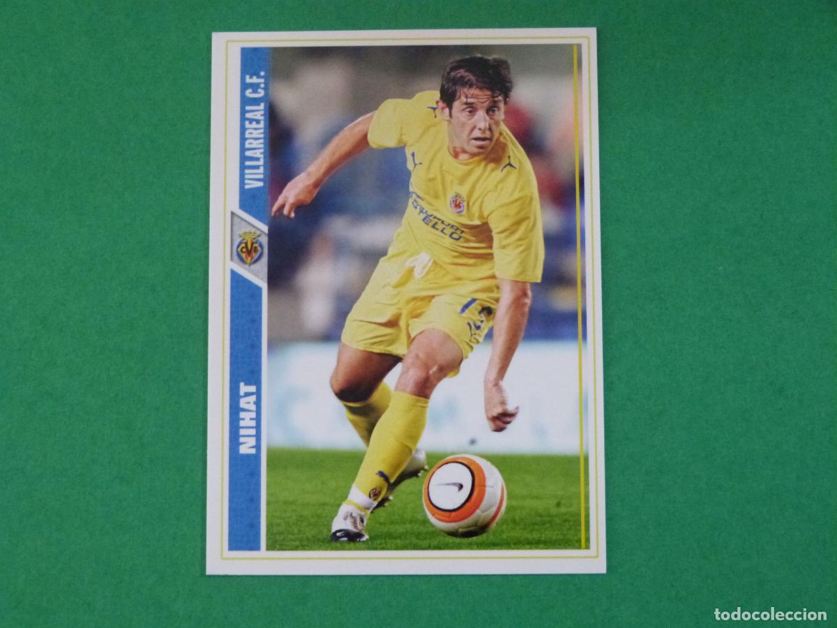 Cartes &agrave; collectionner de Football: TRADING CARD FUTBOL NIHAT VILLARREAL C.F. N&ordm; 130 FICHAS LIGA MUNDICROMO 2008-2009/08-09
