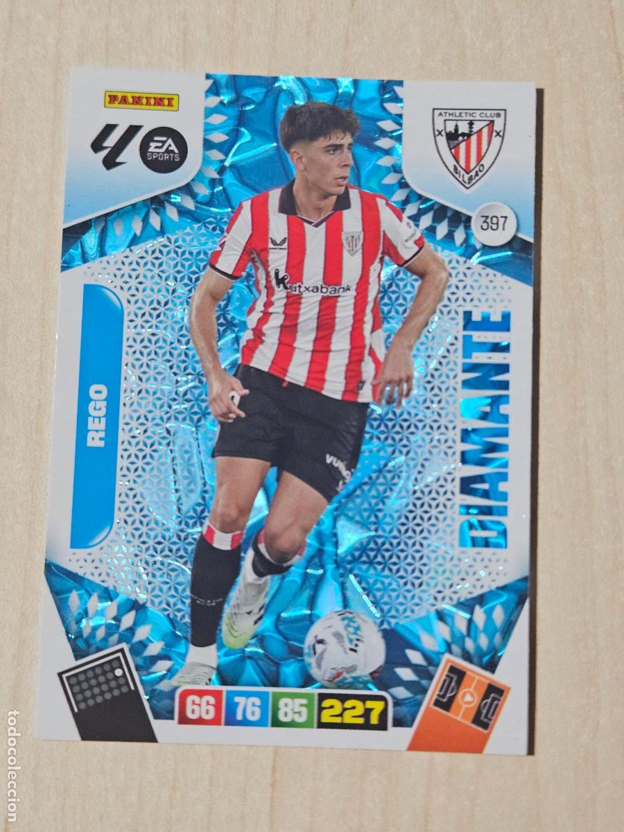 Cartes &agrave; collectionner de Football: FICHA N&ordm; 397 REGO - ADRENALYN 25 26 - PANINI 2025 - 26 - CROMO - DIAMANTE