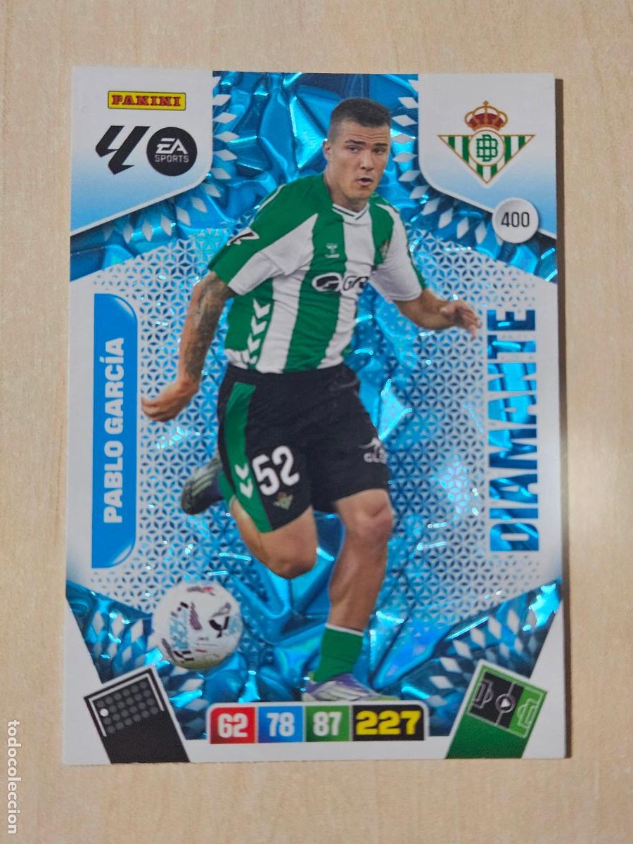 Cartes &agrave; collectionner de Football: FICHA N&ordm; 400 PABLO GARCIA - ADRENALYN 25 26 - PANINI 2025 - 26 - CROMO - DIAMANTE