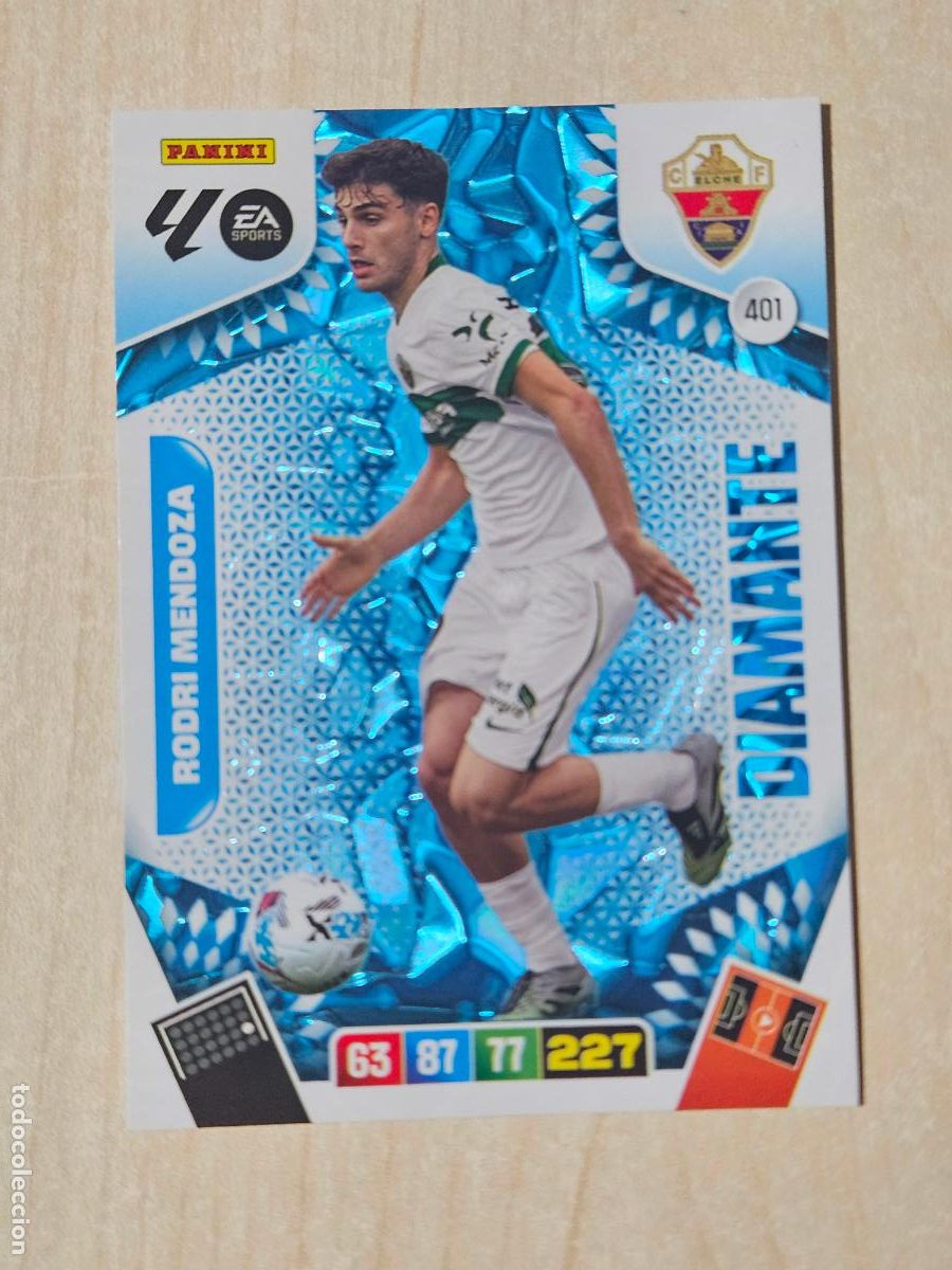 Cartes &agrave; collectionner de Football: FICHA N&ordm; 401 RODRI MENDOZA - ADRENALYN 25 26 - PANINI 2025 - 26 - CROMO - DIAMANTE