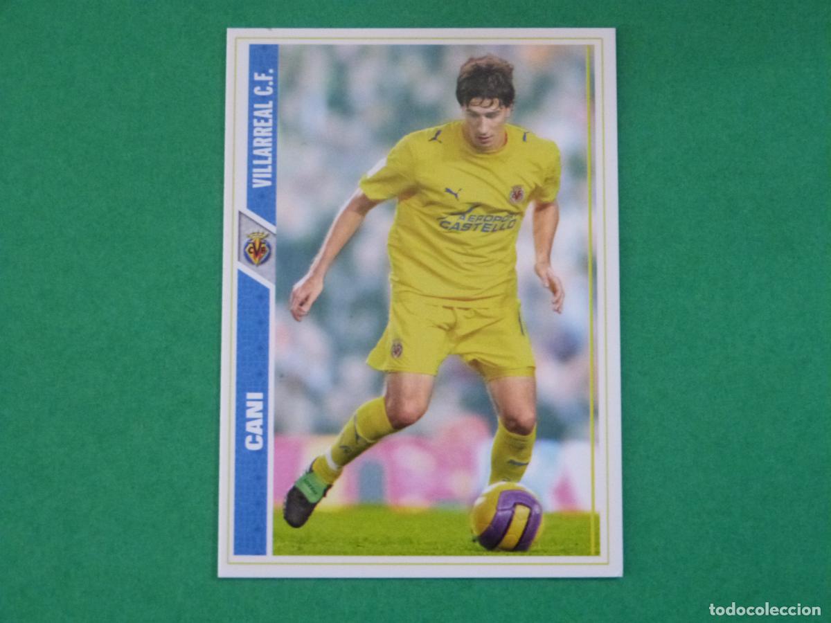 Cartes &agrave; collectionner de Football: TRADING CARD FUTBOL CANI VILLARREAL C.F. N&ordm; 125 FICHAS LIGA MUNDICROMO 2008-2009/08-09
