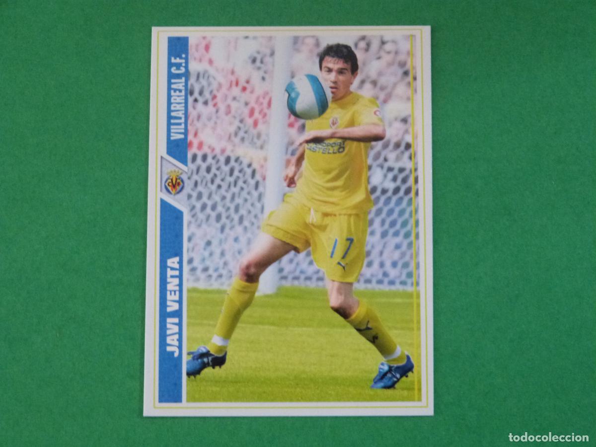 Cromos de F&uacute;tbol: TRADING CARD FUTBOL JAVI VENTA VILLARREAL C.F. N&ordm; 124 FICHAS LIGA MUNDICROMO 2008-2009/08-09