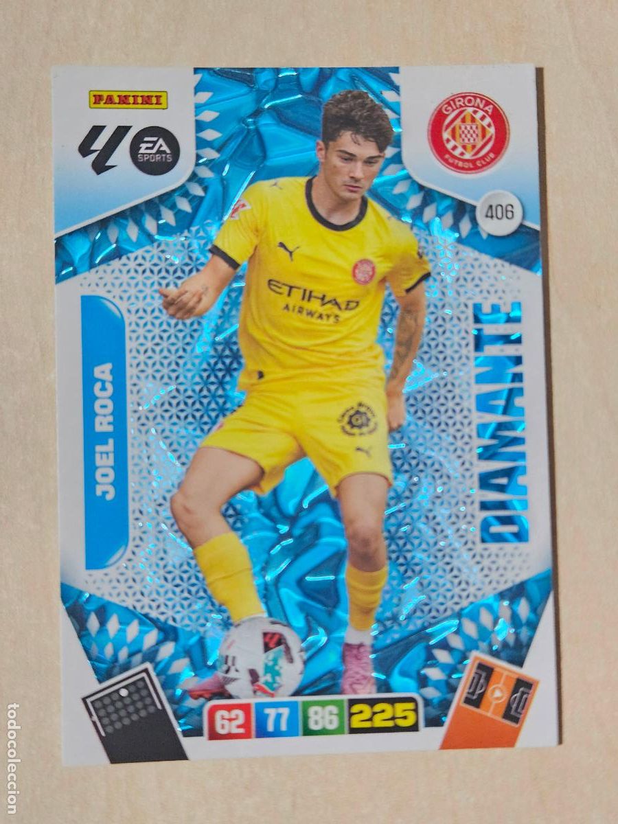 Fu&szlig;ball-Sticker: FICHA N&ordm; 406 JOEL ROCA - ADRENALYN 25 26 - PANINI 2025 - 26 - CROMO - DIAMANTE