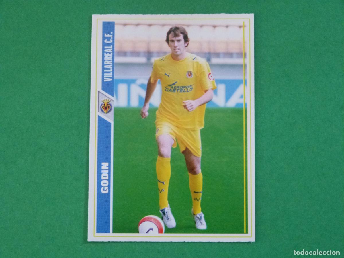 Fu&szlig;ball-Sticker: TRADING CARD FUTBOL GODIN VILLARREAL C.F. N&ordm; 120 FICHAS LIGA MUNDICROMO 2008-2009/08-09