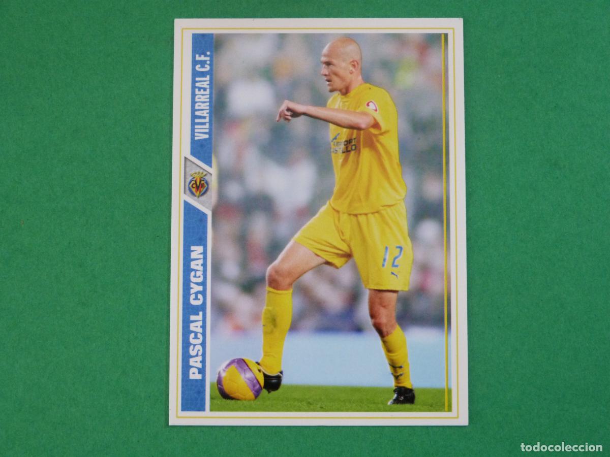 Cromos de F&uacute;tbol: TRADING CARD FUTBOL PASCAL CYGAN VILLARREAL C.F. N&ordm; 117 FICHAS LIGA MUNDICROMO 2008-2009/08-09
