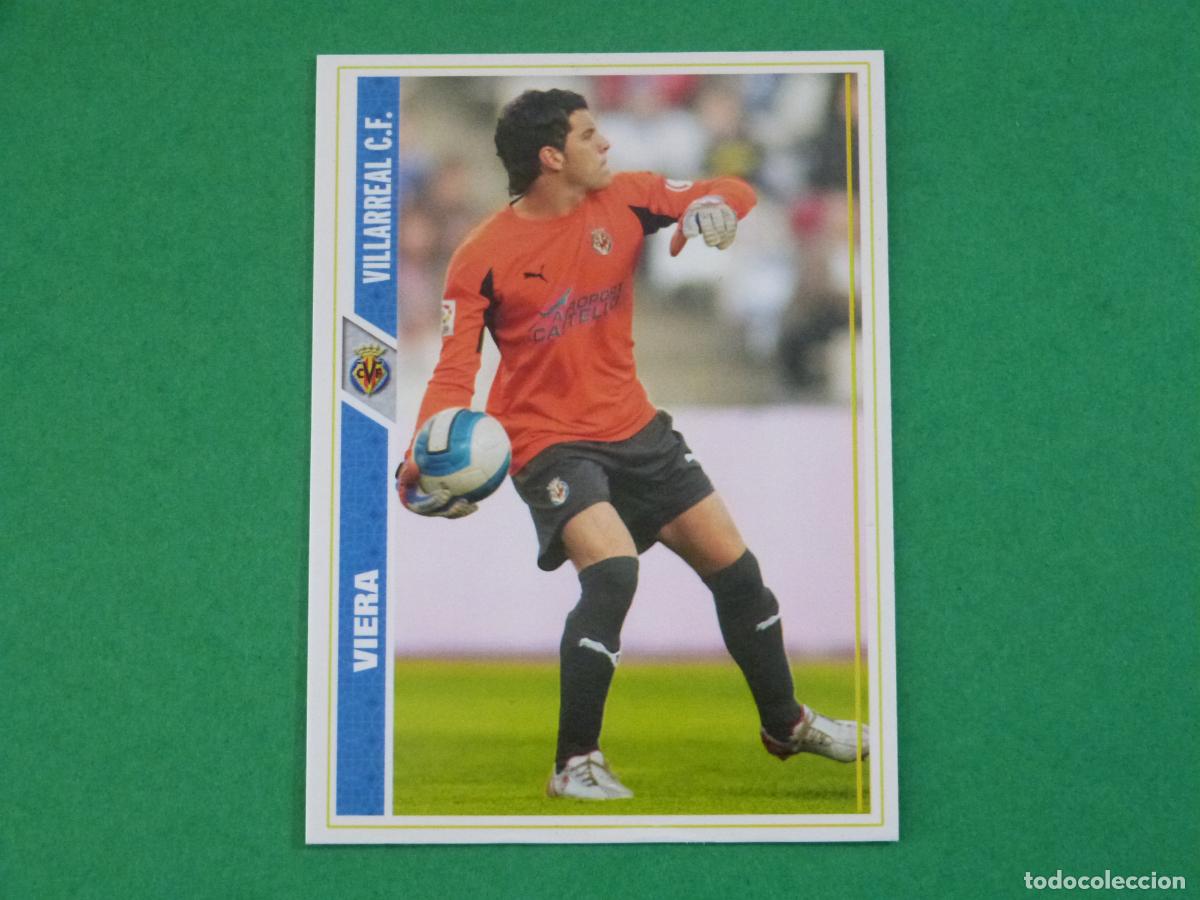 Cromos de F&uacute;tbol: TRADING CARD FUTBOL VIERA VILLARREAL C.F. N&ordm; 113 FICHAS LIGA MUNDICROMO 2008-2009/08-09