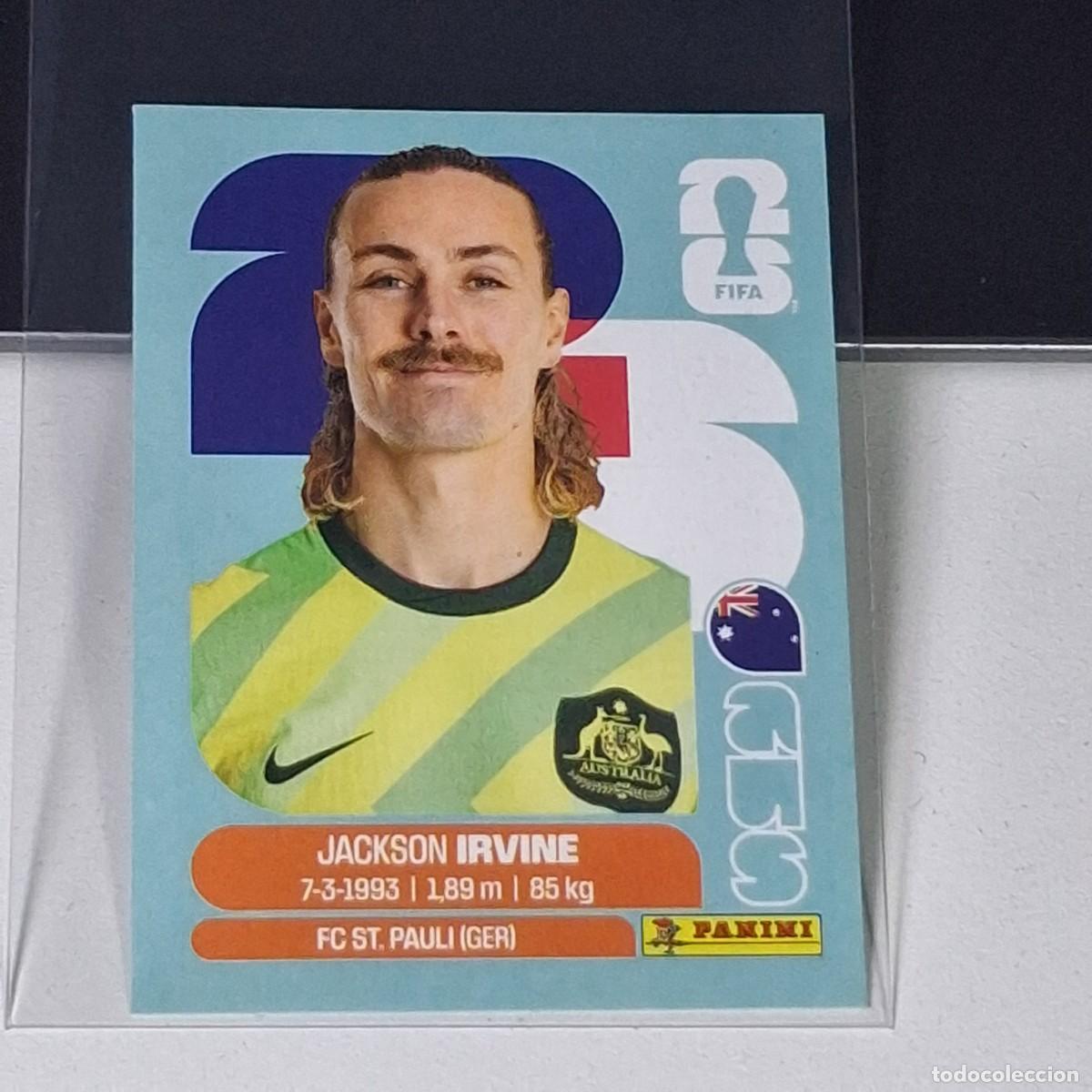 Cromos de F&uacute;tbol: B18 AUS 11 AUS11 JACKSON IRVINE AUSTRALIA AUS MUNDIAL FIFA WORLD CUP 2026 STICKER PANINI