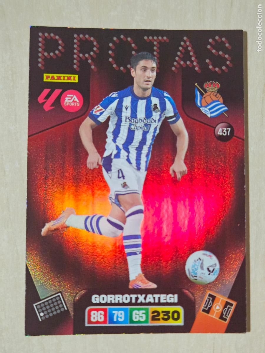 Cartes &agrave; collectionner de Football: FICHA N&ordm; 437 GORROTXATEGI - ADRENALYN 25 26 - PANINI 2025 - 26 - CROMO - PROTAS