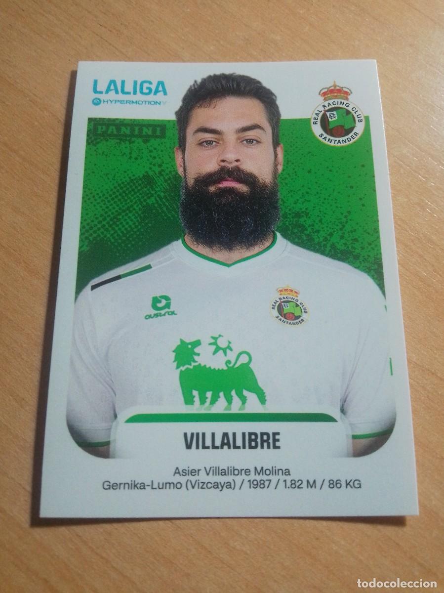Cartes &agrave; collectionner de Football: 342 VILLALIBRE RACING DE SANTANDER 2&ordf; DIVISION HYPERMOTION 25 26 PANINI 2025 2026 NUEVO