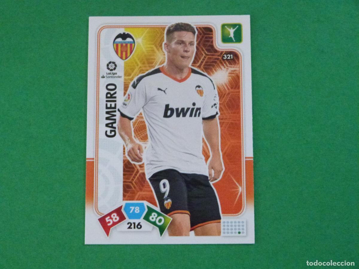 Cromos de Futebol: TRADING CARD FUTBOL GAMEIRO VALENCIA C.F. N&ordm; 321 LIGA ADRENALYN XL 2019-2020/19-20 PANINI